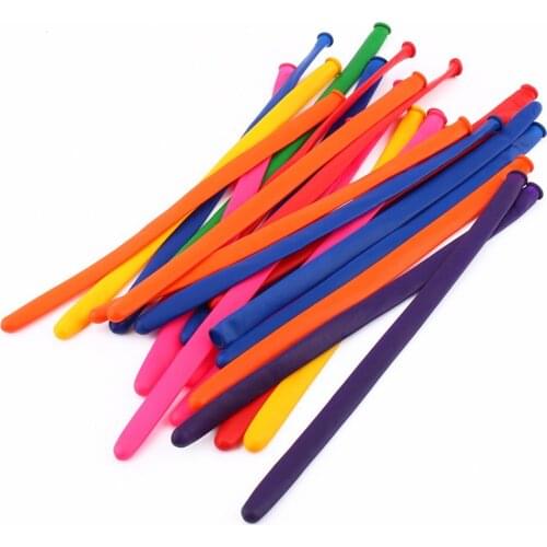 200pcs Magic DIY Long Twist Latex Balloons Tying Making Decor Mixed Mix-Color Balloon Wedding Birthday Party Decoration