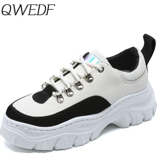 2019 Spring Autumn Vulcanize Female Fashion Sneakers Lace Up Soft High Leisure Footwears Breathable Women Casual Shoes K6-85