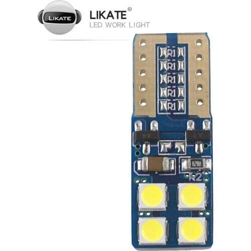 LKT Automobile Led Instrument Lamp T10 8smd 3030 CANbus Electrodeless Decoding Universal Refitted Side Lamp