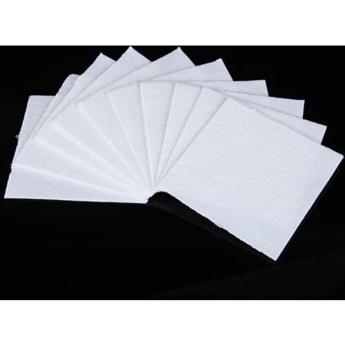 New 50 Sheets Microwave Kiln Glass Fusing Paper Ceramic Fiber 75*75*1mm Square Ceramic Fiber Glass Fusing Paper
