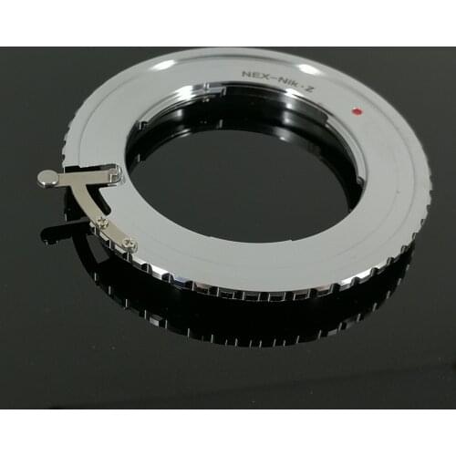 E-Z Lens Mount Adapter Ring for Sony E NEX Lenses and Nikon Z Z7 Z6 Cameras NEX-Z