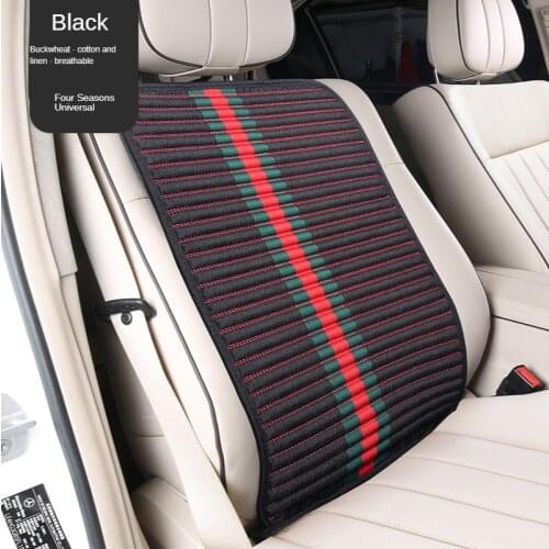 Buckwheat waist guard drivers seat cushion breathable car seat in summer