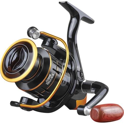 LINNWL Metal Spool Spinning Reel 5.2:1 High Speed Gear Ratio Fishing Reel 1000-7000 Carp Fishing Saltwater Reel 2021