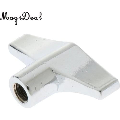 Durable Alloy Quick Release Drum Set Cymbal Stand Wing Nut Hardware Cymbals Percussion Replacement Parts Accessories 6mm