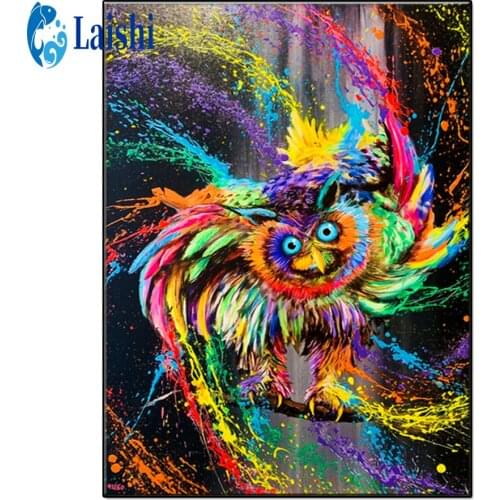 DIY 5D Doodle animal art, eagle Diamond Painting Cross Stitch Kits Full Embroidery Mosaic Art Picture of Rhinestones Decor