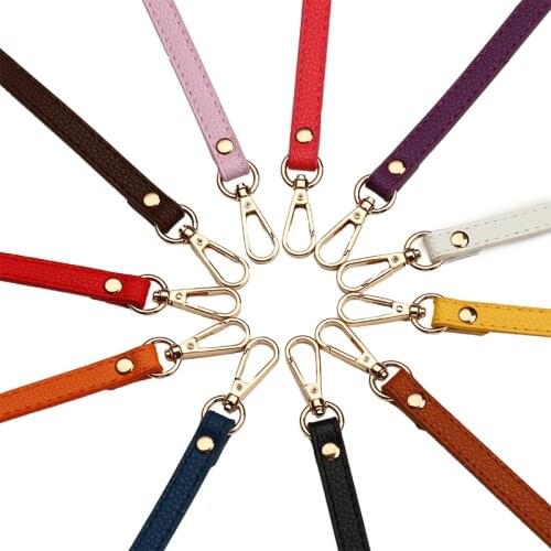 New DIY Replacement Bag Handles 60cm Long PU Leather Shoulder Bag Strap Purse Handle for Handbag Belts Strap Bag Accessories