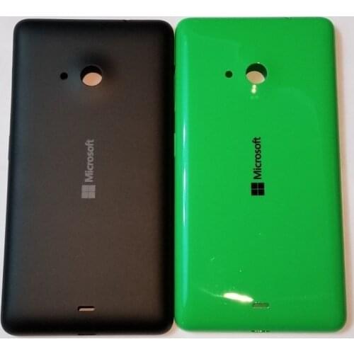Original for Nokia lumia 535 Back Cover for Microsoft lumia 535 Rear Housing Battery Cover with side key mobile phone shell case
