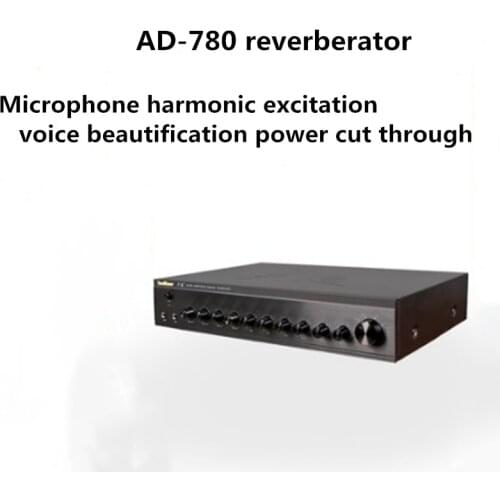 Winner/AD-780 Preamplifier Pre AMP Preamp Pre-amplifier Pre Amplifier KTV Karaoke Machine Reverb