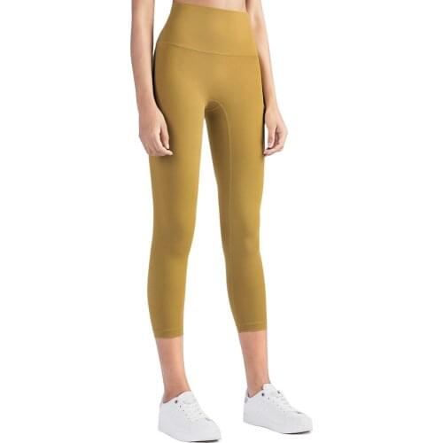 Sport Leggings High Waist Push Up Running Pants Female Nylon Cozy Solid Gym Leggings Workout Femme Plus Size Yoga Capri Pants