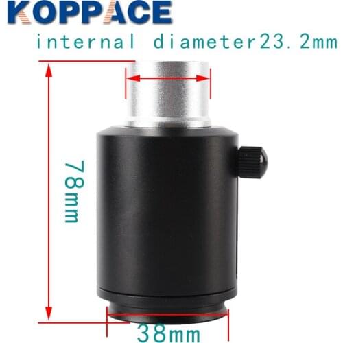 KOPPACE Trinocular Microscope Lens Interface 23.2mm C-mount Electronic Eyepiece Lens Electronic Eyepiece For Microscope Camera