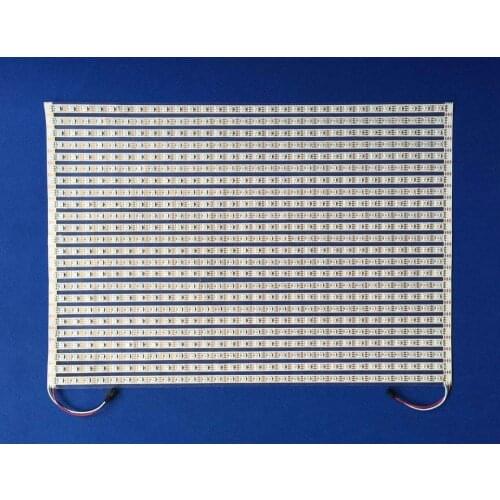 30*24 pixels RGB full color WS2813 Flexible LED Pixel Panel Light DC5V;panel size:50cm*40cm