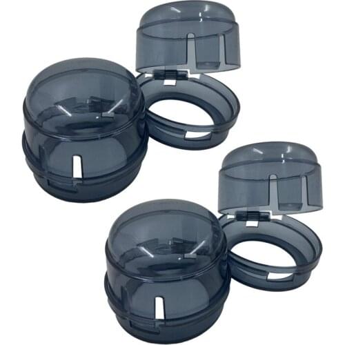 4Pcs Gas Stove Knob Covers for Child Safety, Oven Lock Kitchen Safety Guards, Baby Stove Knob Guards Child Proof Knob Covers