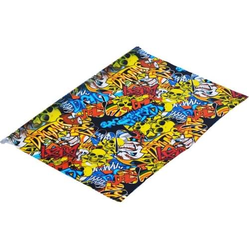 50x100cm Motorcycle Unique Design PVA HYDROGRAPHIC WATER TRANSFER HYDRODIPPING FILM HYDRO Home Decor Multifunction Sticker