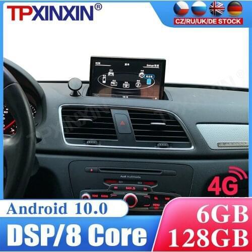 64GB Android 10 For Audi Q3 2009-2015 Car Radio Multimedia Video Player Navigation Stereo HeadUnit GPS Accessories Auto 2din dvd