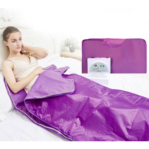 Household Beauty Salon Space Blanket Upgraded Heating Sauna Blanket Body Shaper Far Infrared Heating Steamer Remote control