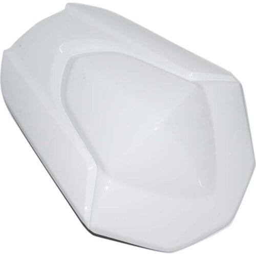 White Motorcycle Rear Tail Pillion Passenger Hard Seat Cover Cowl Fairing Seat for Suzuki GSXR1000 GSXR 1000 K9 2009-2015