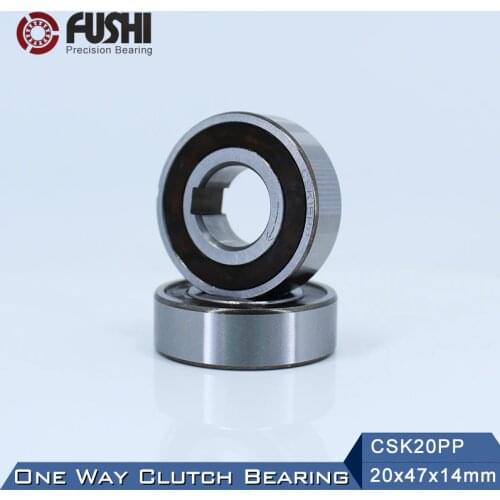 CSK20PP One Way Bearing Clutches 20*47*14mm ( 1 PC) With Keyway CSK6204PP FreeWheel Clutch Bearings CSK204PP