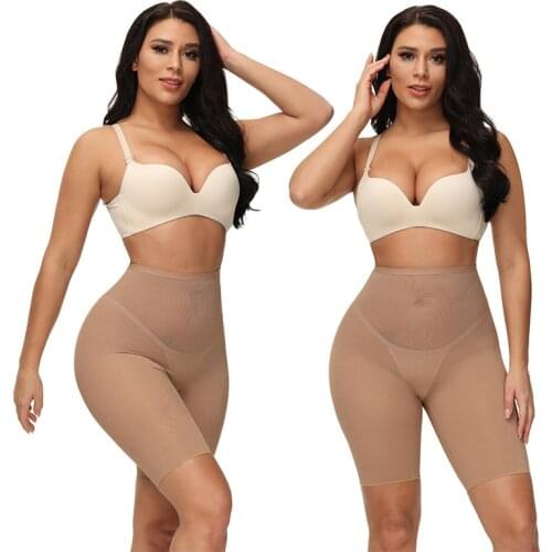 Slimming Underwear Waist Trainer Body Shaper Belly Sheath Colombian Shaperwear Mesh Sheathing Panties for Women Thigh Trimmer