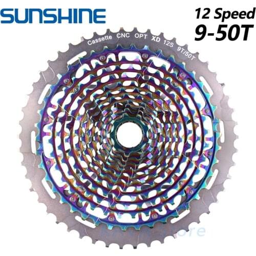 Light tuning sun mtb mountainbike freilauf 11 s 12 speed 9-50 t xd ultralight tape 375g ult rainbow steering wheel for shame xd