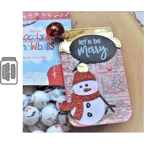 Mason Jar Metal Cutting Dies Cut Die Mold Decoration Scrapbooking Embossing Paper Craft Mould Punch Stencils