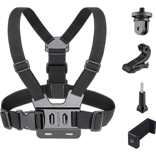 5 In 1 Chest Strap Attachment Belt For Gopro 9/8/7/6/5 Osmo Action Camera Accessories Mountain Dog Small Outside Single