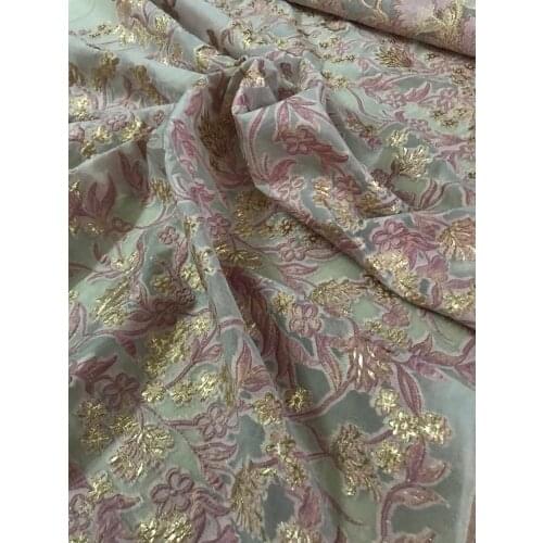 Nigerian Lace Fabric good looking embroidered tull net lace fabric J-9992 for bridal dress