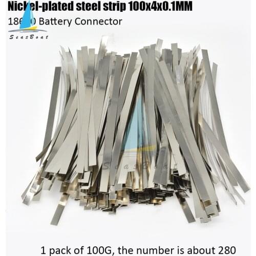 Nickel Plated Steel Strip Nickel Plate Strap Strip Sheets for 18650 Battery Spot Welding Machine Welder Spot Welder
