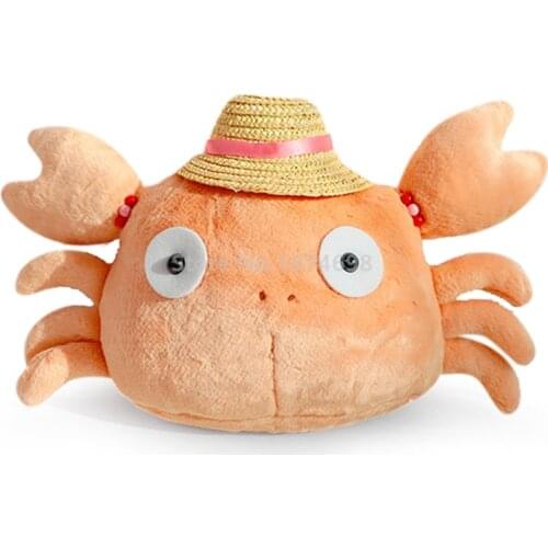 New Rare Studio Ghibli Anime Castle in the Sky Crab Plush Stuffed Toy Doll Kids Baby Children Toys Gifts