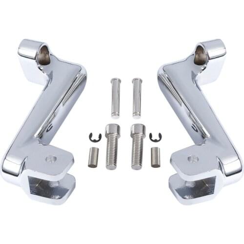Motorcycle Passenger FootPegs Mount Bracket For Indian Roadmaster 2015-2020 Chief Vintage 2014-2019