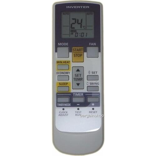 Air Conditioner Remote Control Compatible For for Fujitsu AR-RAC1E, AR-RAC2E, AR-RAC3E