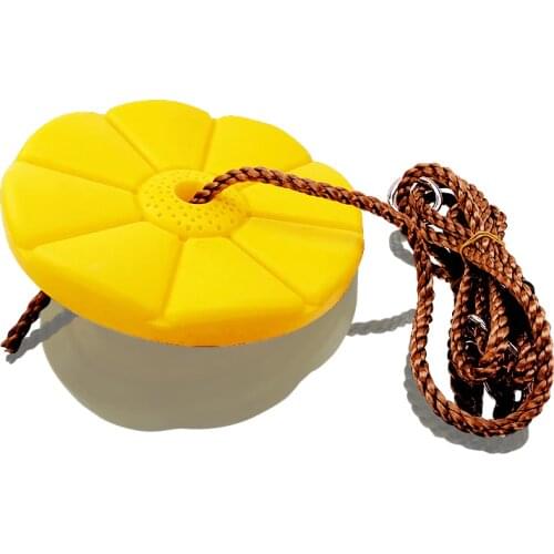 Hot Sale Swing Disc Toy Children Seat Kids Swing Round Rope Swings Outdoor Playground Hanging Garden Play Entertainment