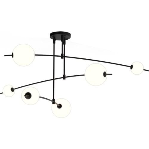 Northern European Minimalist Lamp in the Living Room Cool Restaurant Peas Chandelier Bar Counter Bedroom Chandelier bird light