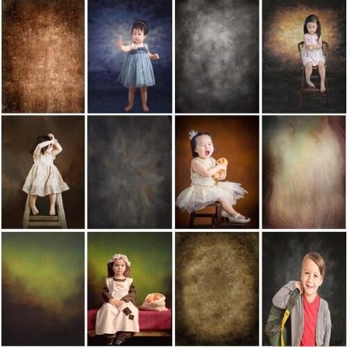 SHENGYONGBAO Art Fabric Gradient Vintage Photography Background Newborn Baby Portrait Photo Backdrops Studio Props 21514 AF-15