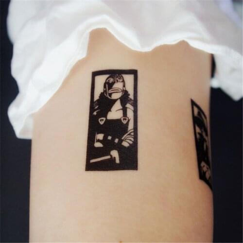 Usopp ONE PIECE cosplay Animation Cartoon logo tatoo tattoo Sticker XR091