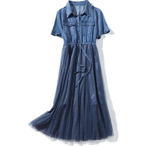 Weinsky Fashion Denim Dresses