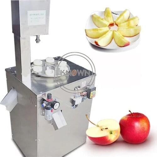 200kg/h Electric Apple Skin Peeling Slicing Machines Industrial Electric Apple Peeler Corer Slir Machine