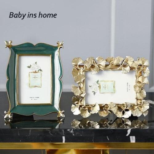 Decorative Photo Frames Resin Picture Frame for Hallway Bedroom Living Room Paintings Photo Dispaly Stand Home Decor