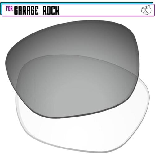 EZReplace Polarized Replacement Lenses for - Oakley Garage Rock Sunglasses - Eclipse Photochromic