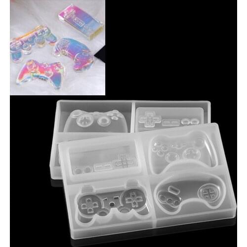 1pcs Video Game Controller Resin Molds Gamepad Game Controller Epoxy Mould Silicone Resin Mold For Diy Jewelry Making Findings