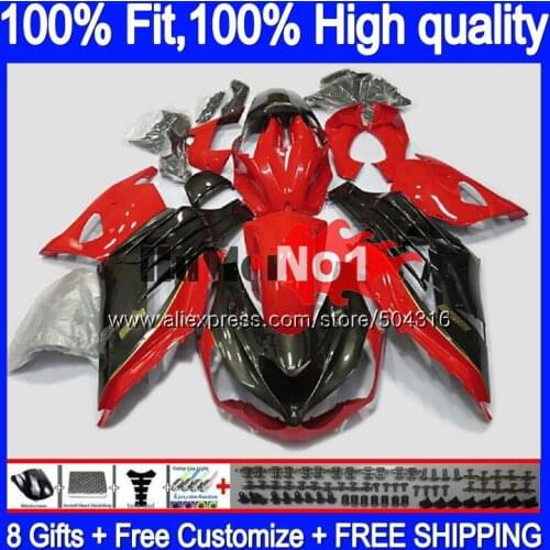 Injection For KAWASAKI ZX-14R ZX14R 12 13 14 15 16 17 87MC.31 ZZR1400 ZX 14R 2012 2013 2014 2015 2016 2017 Red black Fairing