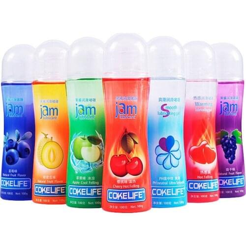 100ML Sex Lubricant Transprant longlasting Ultra-Slick Anal Lubricant Water-based Sex Oil Cream Vaginal and Anal Gel Sex Product