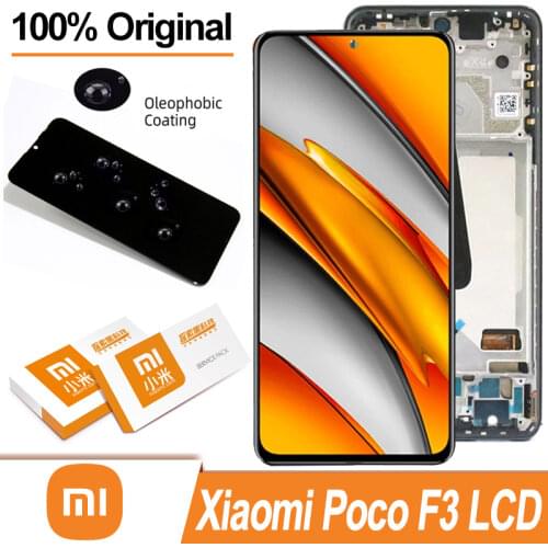 Original 6.67'' Display Replacement For Xiaomi Poco F3 LCD M2012K11AG Touch Screen Digitizer Assembly For Xiaomi Poco F3 Pro LCD