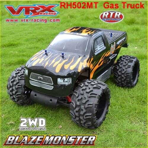 RC truck VRX Racing RH502MT monster 1/5 Scale 2WD Gas Powered ,with CN30cc Gasoline engine truck,high speed Remote control car