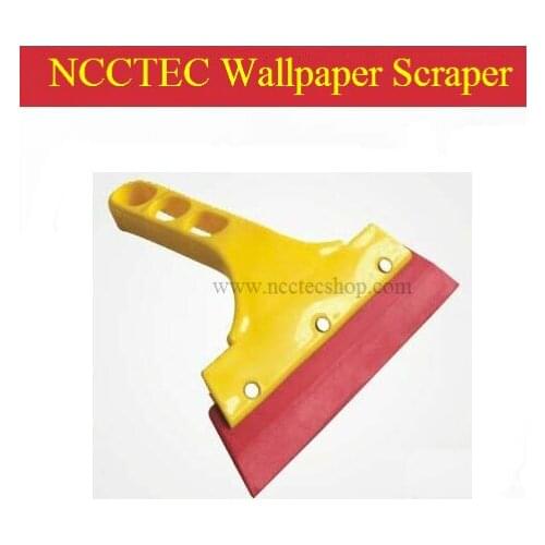 Wallpaper Rubber scraper Smoother | wallpaper putty knife and paste tools | plastic handle