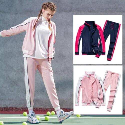 Women Thermal Sportswear Sport Training Suit Set Winter Patchwork Fashion Running Set Tracksuit Gym Running Jacket Windbreaker