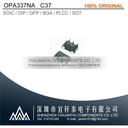 10pcs/lot 50pcs/lot 100pcs/lot OPA337NA OPA337 C37 SOT23-5 Free shipping 100% original
