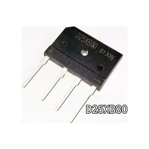 5pcs D25XB80 D25SBA80 bridge rectifier 25A 800V and original IC