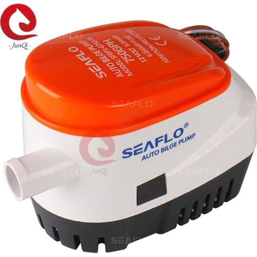 Automatic 12V Bilge Pump 750Gph with Internal Float Switch Auto Water Boat Submersible Auto Pump with Float Switch Marine / Bait