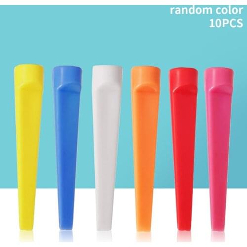 10pcs Sport Anti Flying Training Aids Self Standing Accessory Ball Holder Stable Golf Tees Outdoor Professional Flat Shape