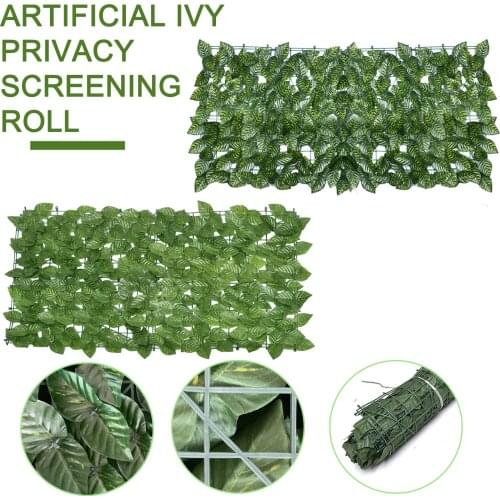 Artificial Leaf Privacy Fence Roll Wall Landscaping Fence Privacy Fence Screen Outdoor Garden Decoration Backyard Balcony Fence